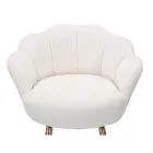 Hög pall i gyllene järn med säte täckt i sammet - Annina Viadurini