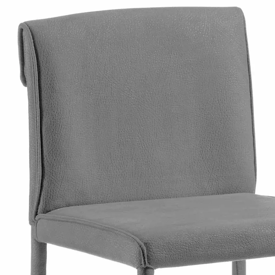 Modern design barstol Amos, handgjord i Italien Viadurini