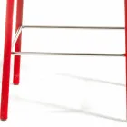 Modern design barstol Amos, handgjord i Italien Viadurini