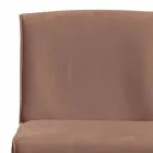 Modern design barstol Amos, handgjord i Italien Viadurini