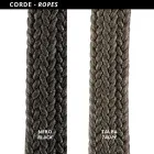 Utomhusbarstol i galvaniserat stål och rep Tillverkad i Italien - Bronn Viadurini