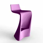Wing Vondom modern design barstol i polyeten Viadurini