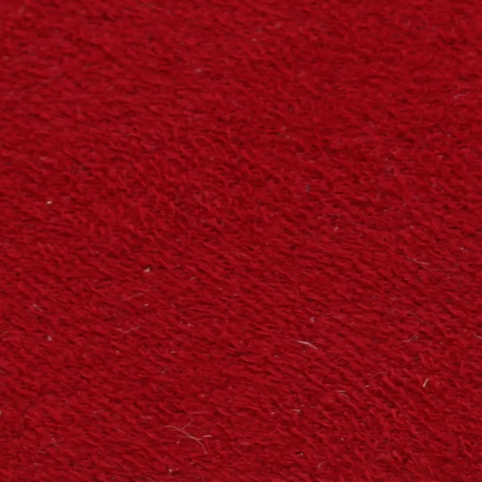 Pall helt klädd i röd teknofiber Tillverkad i Italien - Skärm Viadurini