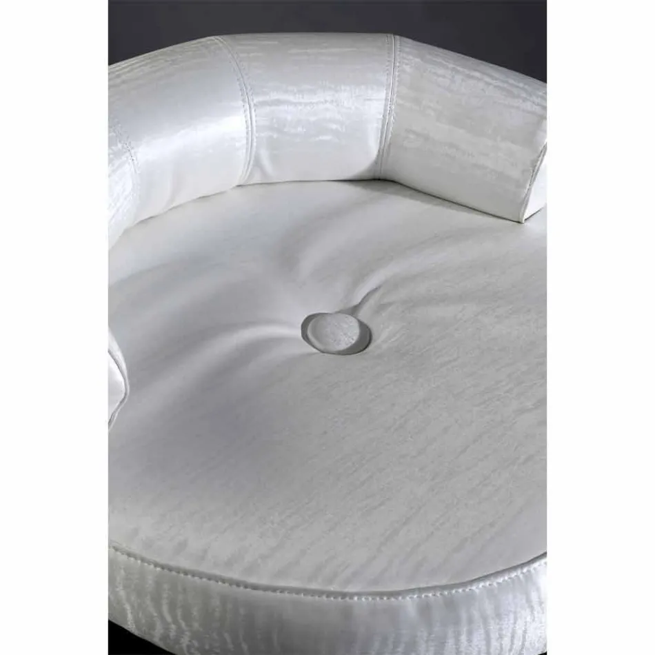 Pall med stålkonstruktion och tygsäte tillverkad i Italien - Warszawa Viadurini