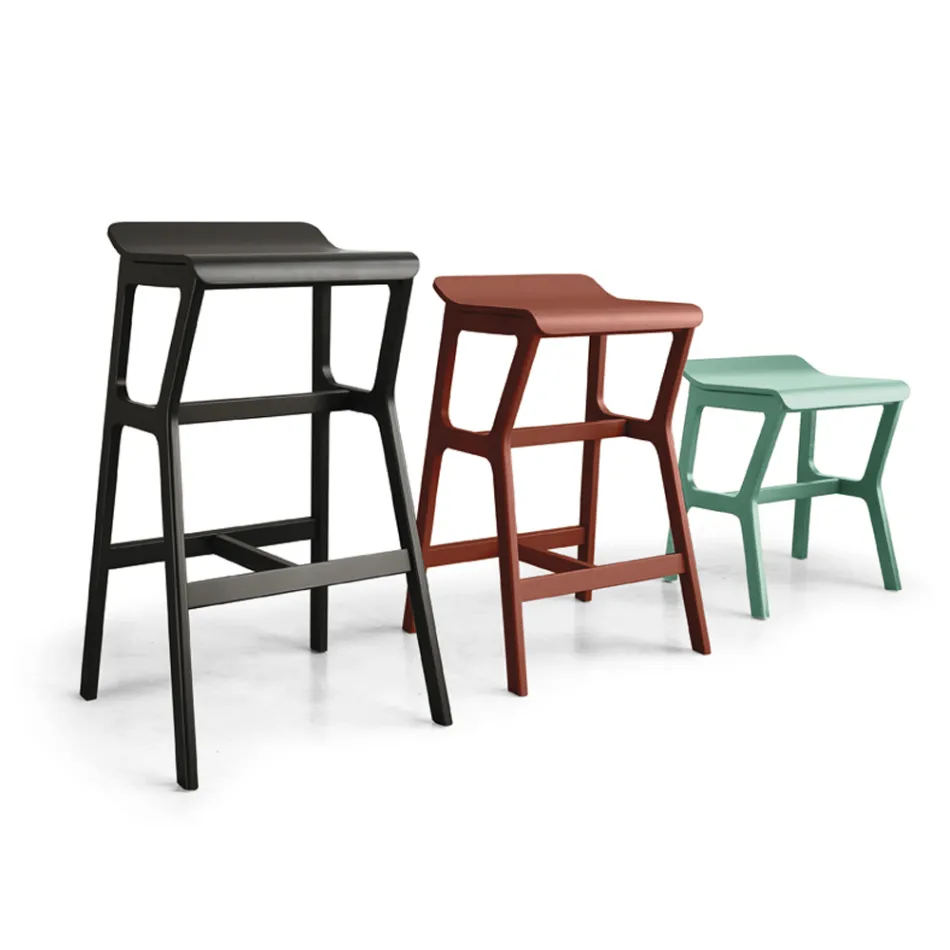 Pall med massiv bokträstruktur Tillverkad i Italien - Regensburg Viadurini