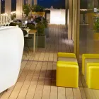 Mjuk polyuretan kubstoll Slide Soft Cube design gjord i Italien Viadurini