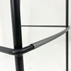 Kökspall i stål och teknopolymer Tillverkad i Italien 2 delar - Garland Viadurini