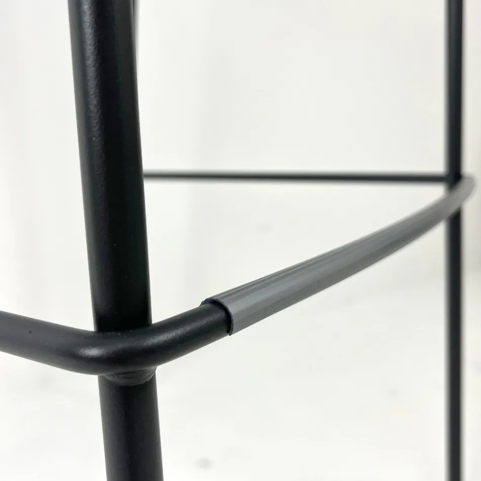 Kökspall i stål och teknopolymer Tillverkad i Italien 2 delar - Garland Viadurini