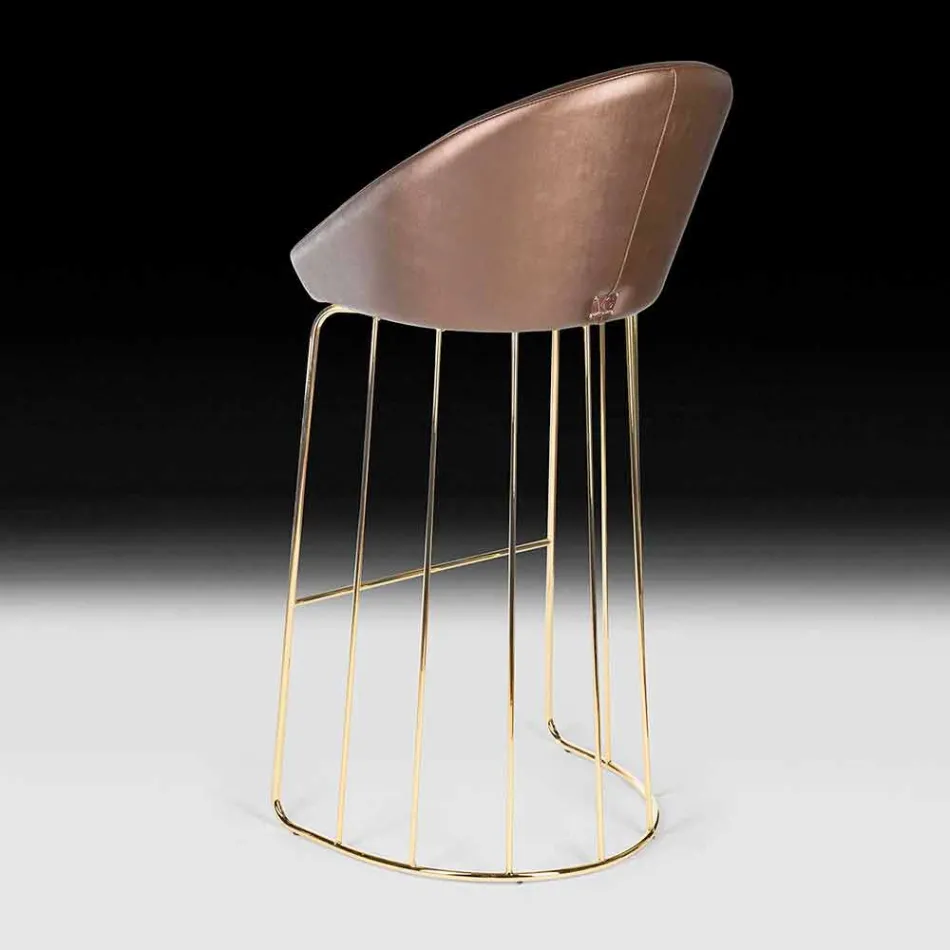 Samtida barstol 100% Made in Italy Dedo Viadurini