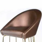 Samtida barstol 100% Made in Italy Dedo Viadurini