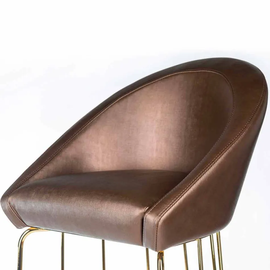 Samtida barstol 100% Made in Italy Dedo Viadurini