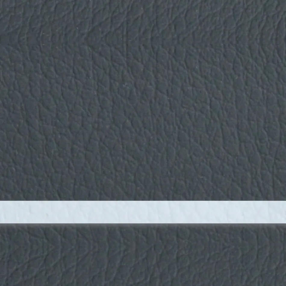 Kökspall i ekologiskt läder och kromat stål Tillverkad i Italien - Nirvana Viadurini