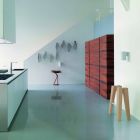 Kökspall i massivt bok eller högt design - Cirico Viadurini