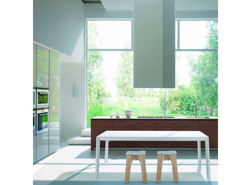 Kökspall i massivt bok eller högt design - Cirico Viadurini