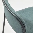 Kökspall i tyg och metall Made in Italy 2 delar - Sangria Viadurini