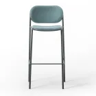 Kökspall i tyg och metall Made in Italy 2 delar - Sangria Viadurini