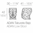 Utomhusstol i form av ett ansikte i en modern design av Adan av Vondom Viadurini