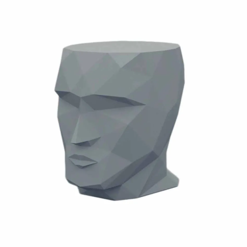 Utomhusstol i form av ett ansikte i en modern design av Adan av Vondom Viadurini