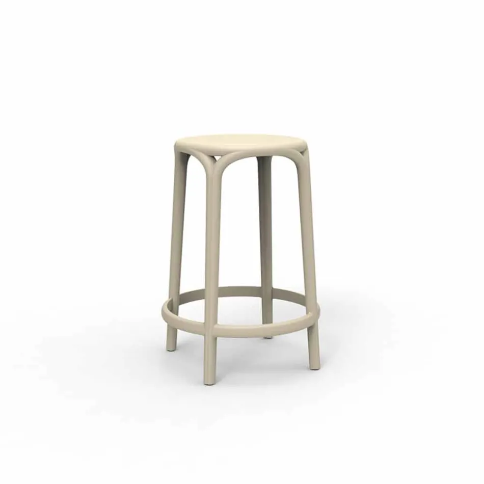 Brooklyn Vondom utomhusstolp H 66 cm, i polypropen Viadurini