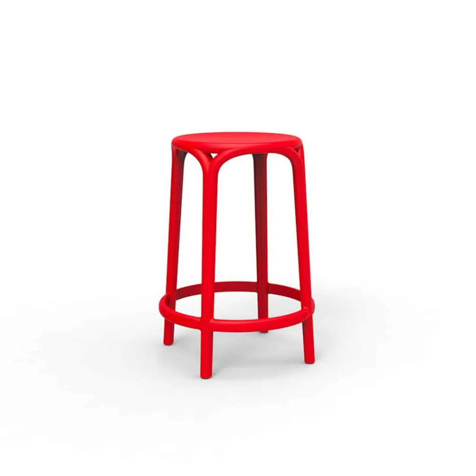 Brooklyn Vondom utomhusstolp H 66 cm, i polypropen Viadurini