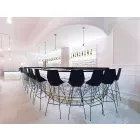 Faz av Vondom utomhusstolar H 111 cm i polypropen och stål Viadurini