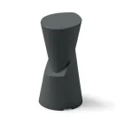 Utomhuspall i polyeten 7 färger Made in Italy - Cream Viadurini