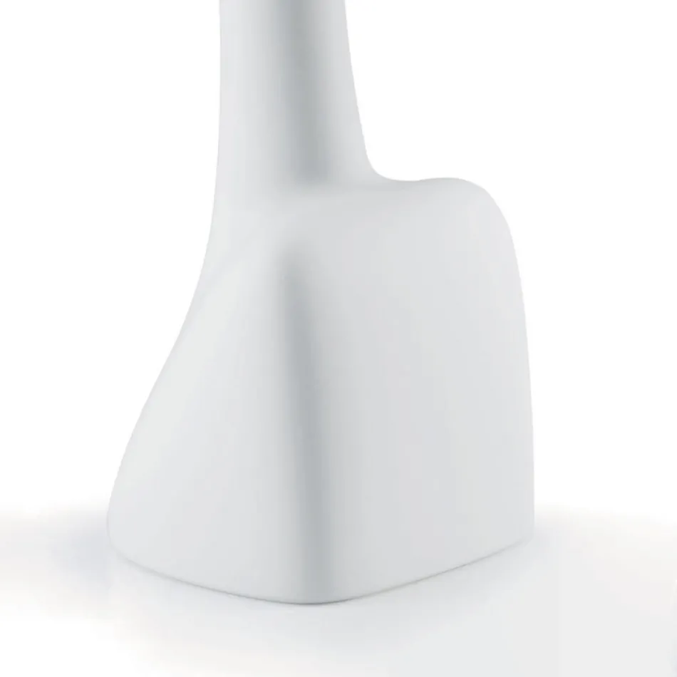 Trädgårdspall i färgad polyeten Tillverkad i Italien - Stromboli Viadurini