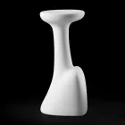 Trädgårdspall i färgad polyeten Tillverkad i Italien - Stromboli Viadurini