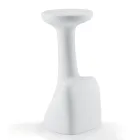 Trädgårdspall i färgad polyeten Tillverkad i Italien - Stromboli Viadurini