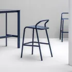 Trädgårdspall aluminiumskal tillverkat i Italien - Noss av Varaschin Viadurini