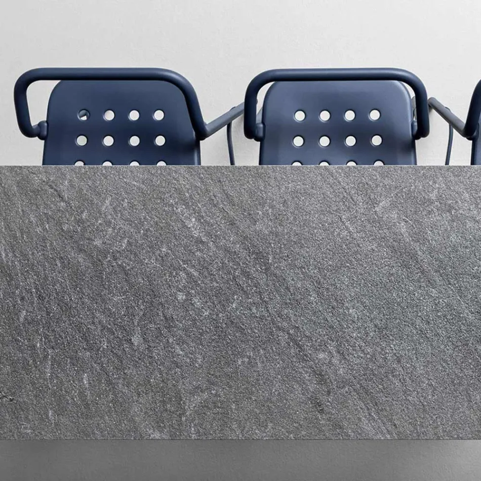 Trädgårdspall aluminiumskal tillverkat i Italien - Noss av Varaschin Viadurini