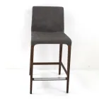 Inomhuspall i ask och konstläder Tillverkad i Italien - Floki Viadurini