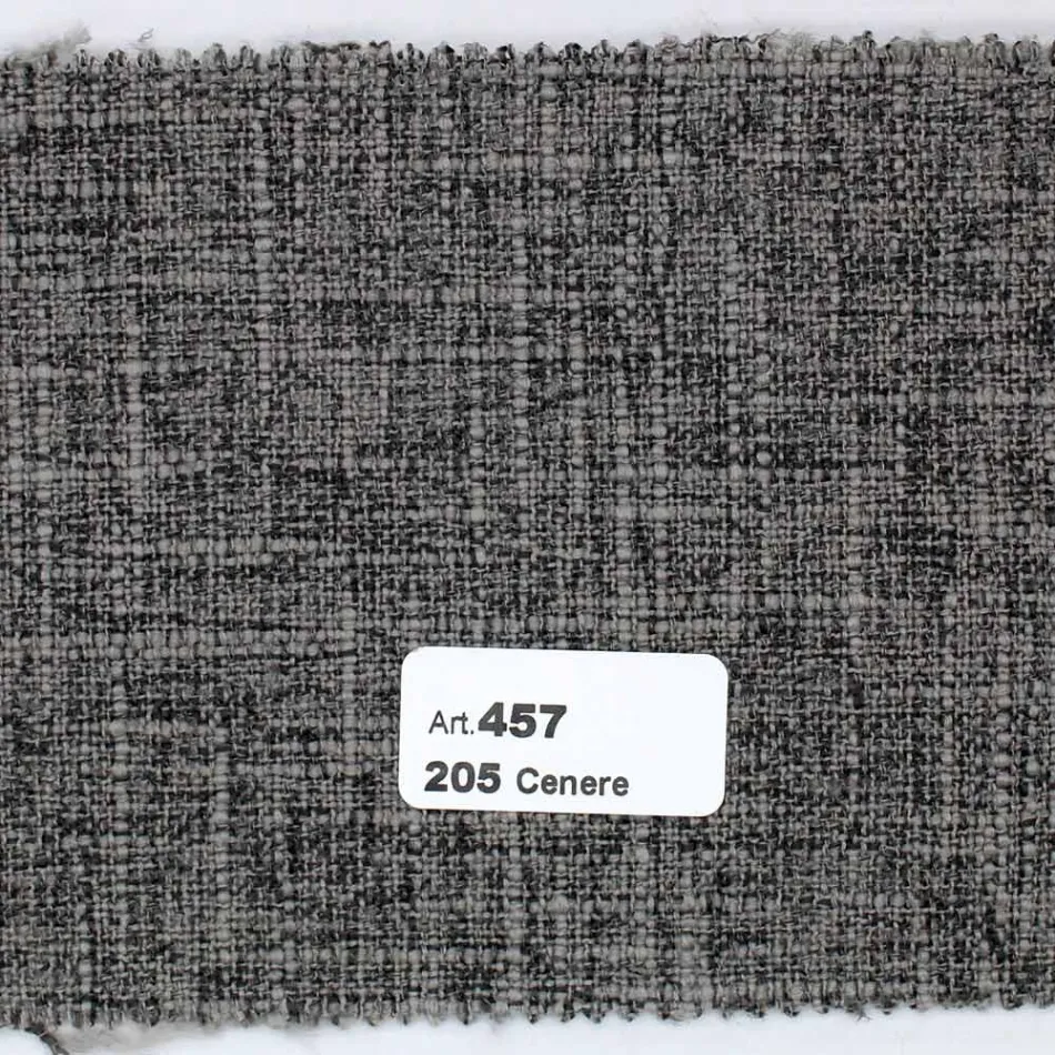 Vardagsrumspall med lågt ryggstöd Tillverkad i Italien - Orietta Viadurini