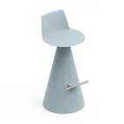 Vardagsrumspall Tillverkad av polyeten med fotstöd - Ellips Viadurini