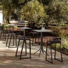 Outdoor Design Pall i högkvalitativ aluminium, 3 delar - Filomena Viadurini