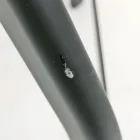 Modern designpall i metall och trä, justerbar Livorno2 Viadurini