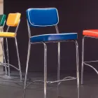 utformning pall 50 år i faux graffiti Unica Viadurini