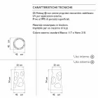 Stapelbar pall utomhus eller inomhus Vit eller svart 2 delar - Liberty av Myyour Viadurini