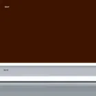 Faux läder av fast läder, modern design H 65 cm - Alina Viadurini