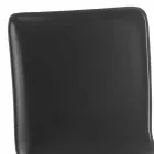 Svängbar pall med modern design ryggstöd Gord, H 113 cm Viadurini