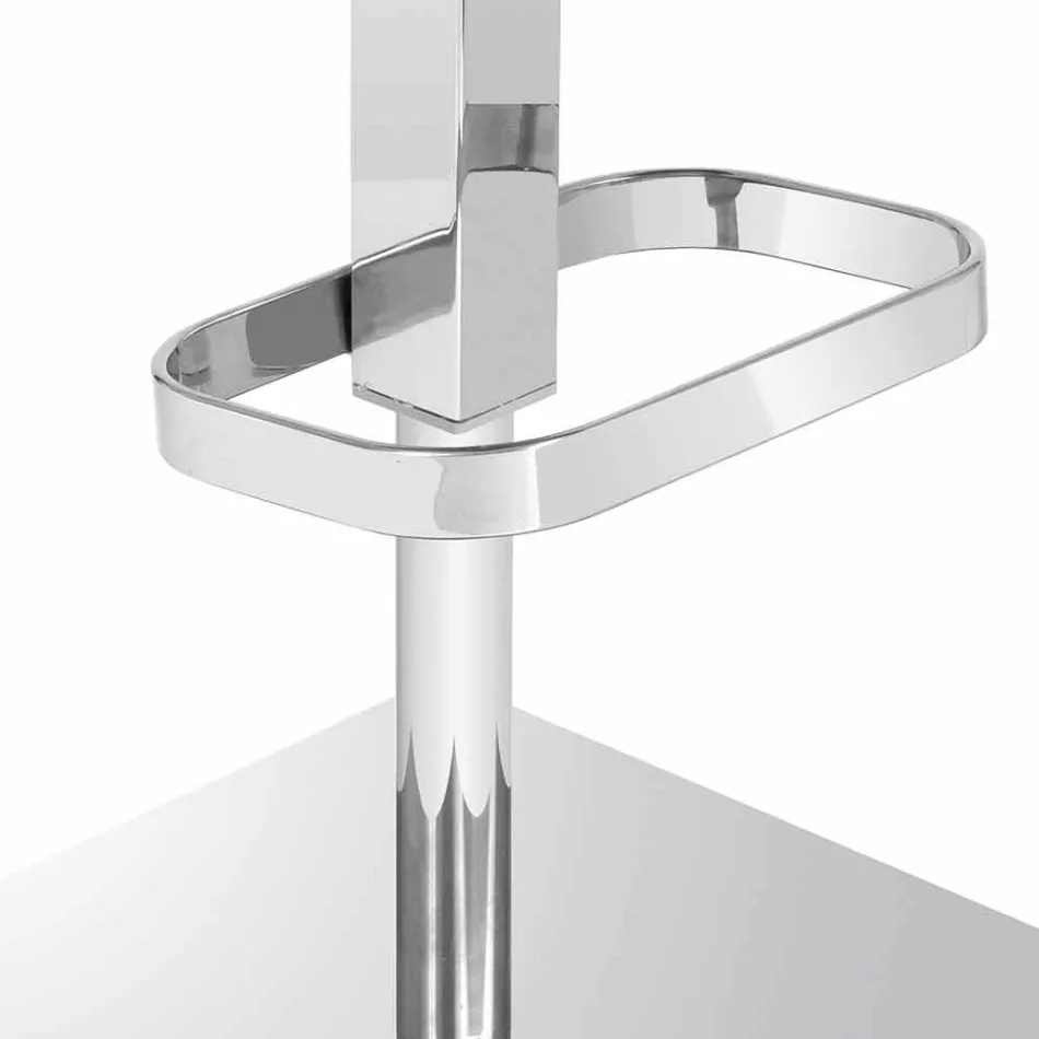 Svängbar pall med modern design ryggstöd Gord, H 113 cm Viadurini