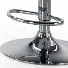 Vridbar pall med ryggstöd i olika storlekar Tillverkad i Italien - Parma Viadurini