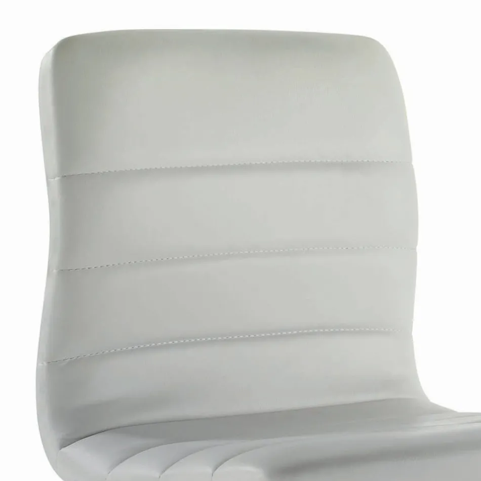 Vridbar pall med ryggstöd i olika storlekar Tillverkad i Italien - Parma Viadurini