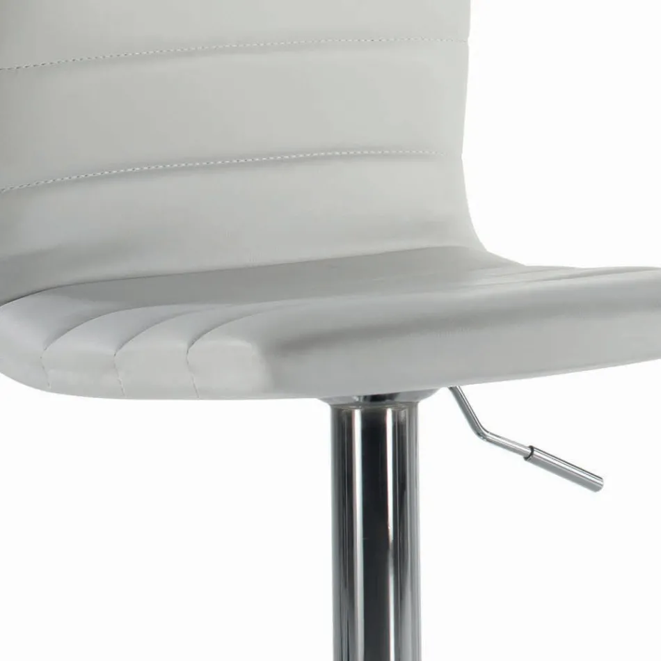 Vridbar pall med ryggstöd i olika storlekar Tillverkad i Italien - Parma Viadurini