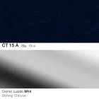 Vridbar pall i tyg och stål med gaslyft tillverkad i Italien - Marchesi Viadurini