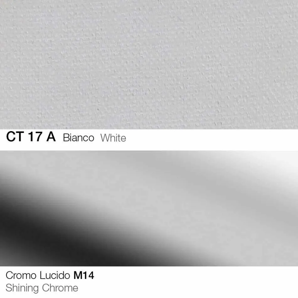 Vridbar pall i tyg och stål med gaslyft tillverkad i Italien - Marchesi Viadurini