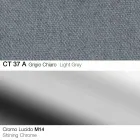 Vridbar pall i tyg och stål med gaslyft tillverkad i Italien - Marchesi Viadurini