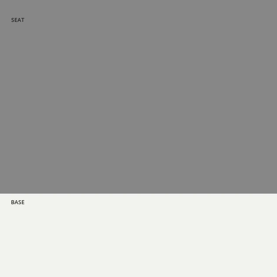 Stabelbar pall i metall och polypropylen Tillverkad i Italien, 2 delar - Charla Viadurini