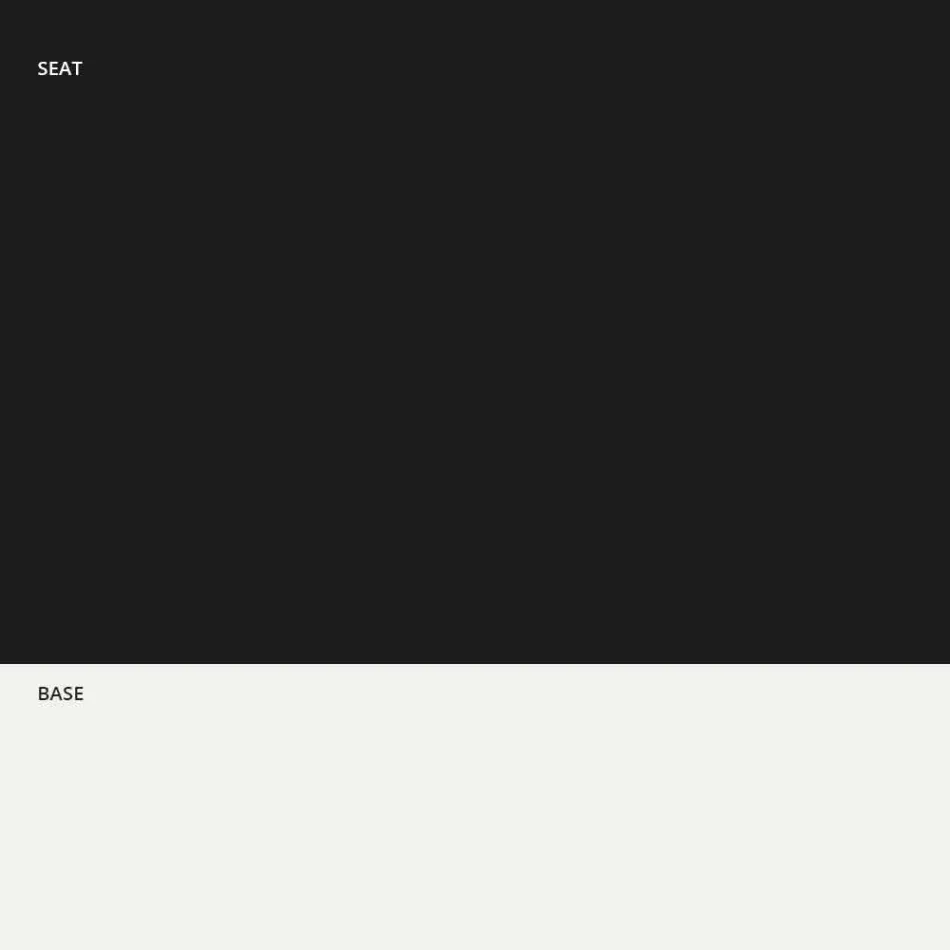 Stabelbar pall i metall och polypropylen Tillverkad i Italien, 2 delar - Charla Viadurini