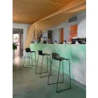 Stabelbar pall i metall och polypropylen Tillverkad i Italien, 2 delar - Charla Viadurini